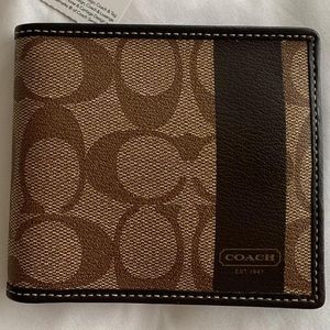 New/ Never Used has tag - Coach Men’s Wallet